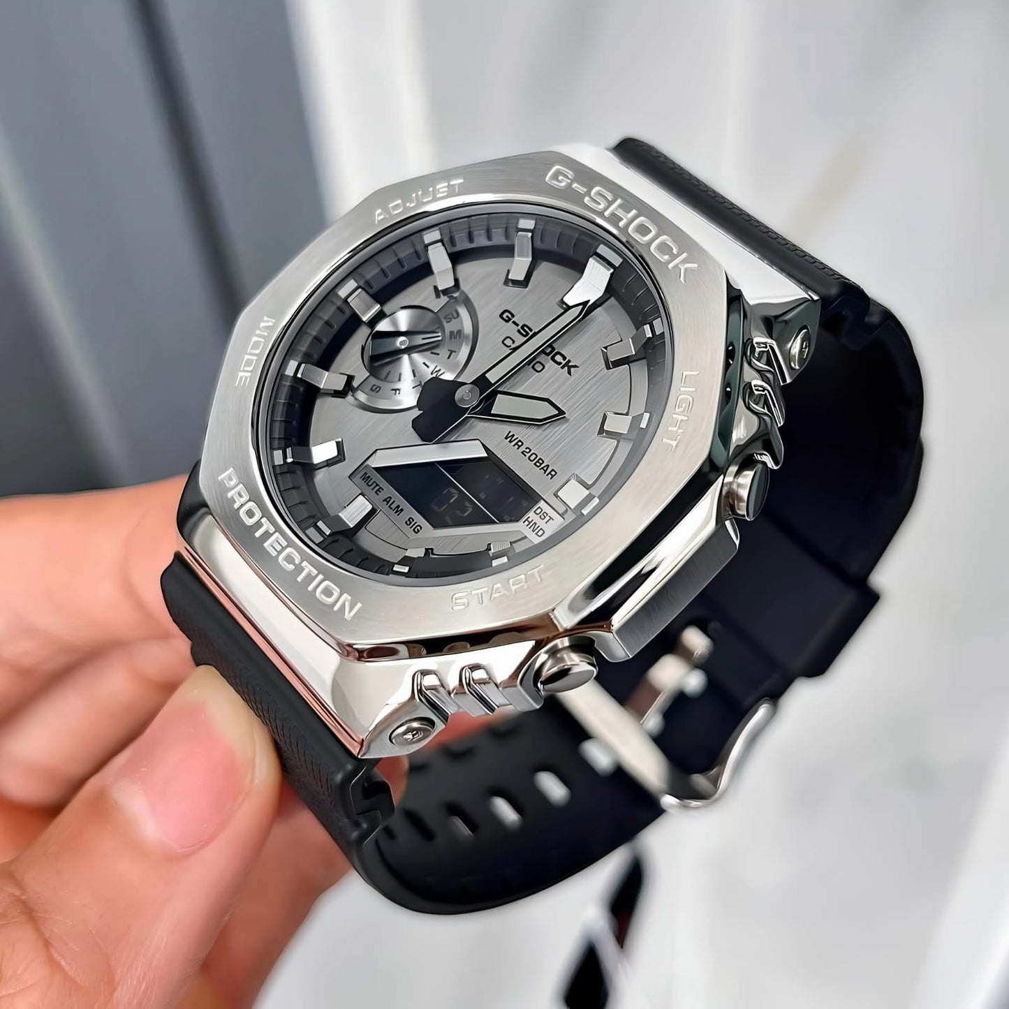 G-Shock GM-2100-1A Quartz Digital Analog Unisex Watch