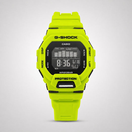G-Shock Digital Watch G1148 – Black Dial with Green Resin Strap