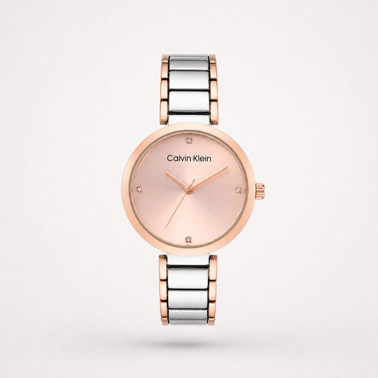 Calvin Klein Women's Diamond Studded Dial Watch