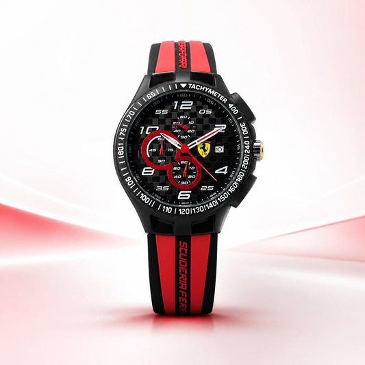 Scuderia Ferrari Race Quartz Chronograph Watch for Men