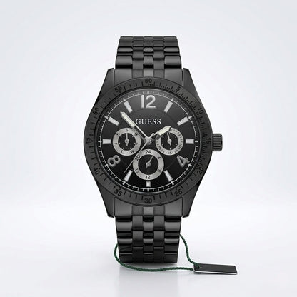 GUESS Gunmetal Chronograph Quartz Watch for Men