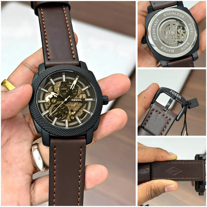 Fossil Modern Machine Automatic Watch 43mm Strap