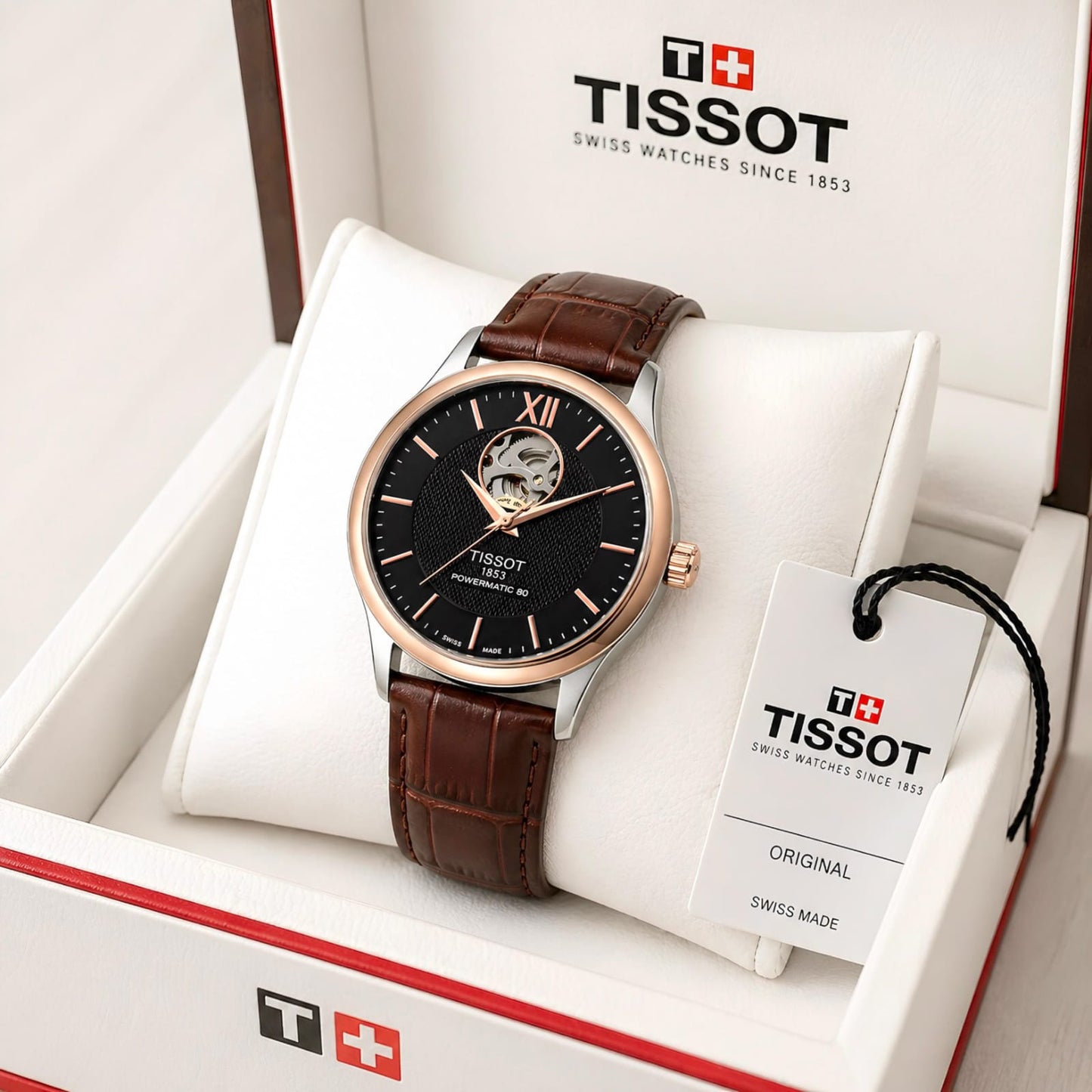 Tissot Tradition Powermatic 80 – Open Heart Automatic