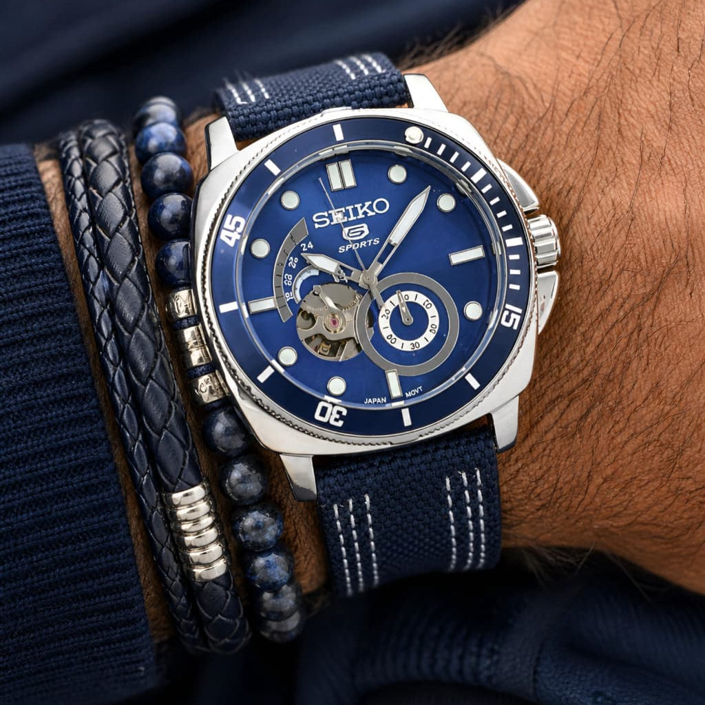 Grand Seiko Tourbillon Automatic Watch for Men – Premium Skeleton Dial