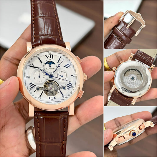 Cartier Open Heart Tourbillon Automatic Watch
