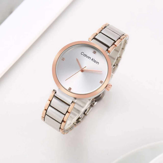 Calvin Klein Women's Diamond Studded Dial Watch