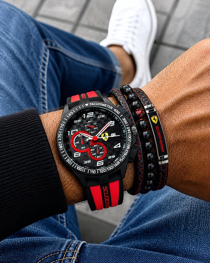 Scuderia Ferrari Race Quartz Chronograph Watch for Men