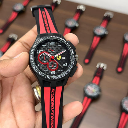 Scuderia Ferrari Race Quartz Chronograph Watch for Men