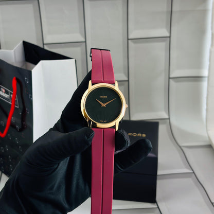 Rado True Thinline Quartz Rose Gold Men's Watch