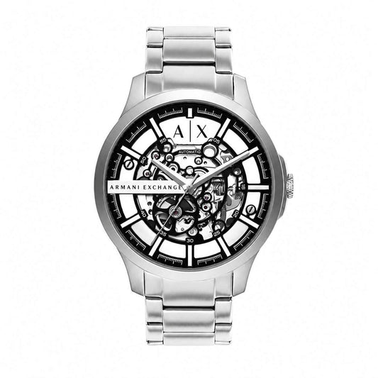 Armani Exchange Dress Automatic Skeleton 43mm Watch
