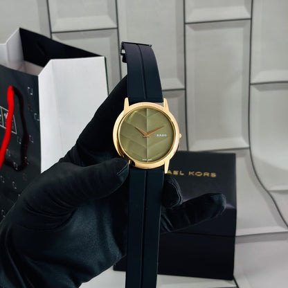 Rado True Thinline Quartz Rose Gold Men's Watch