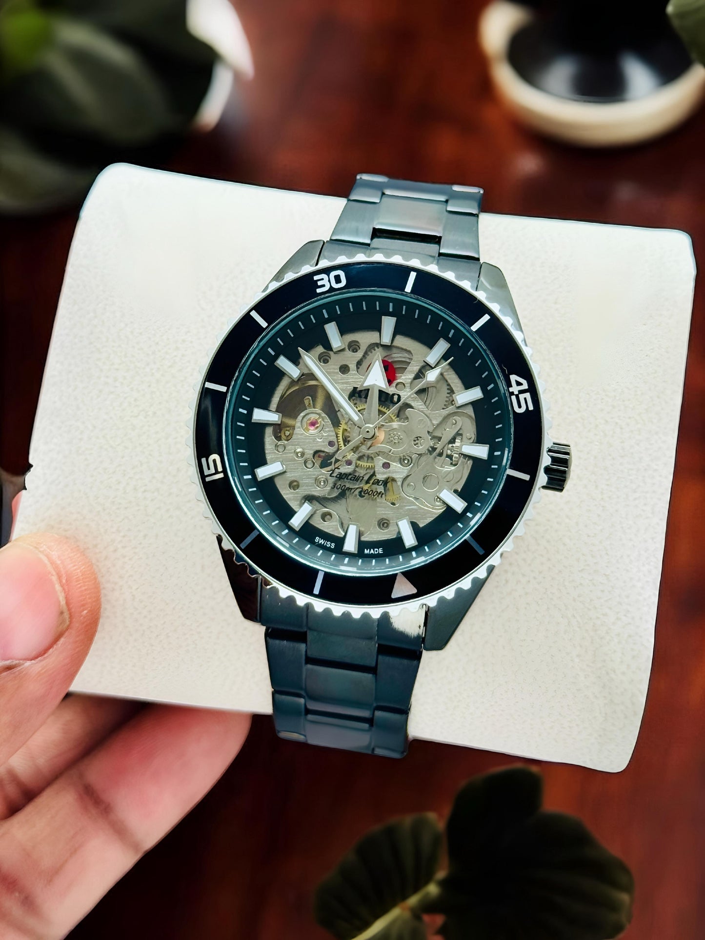 RADO Captain Cook Style Automatic Skeleton Watch