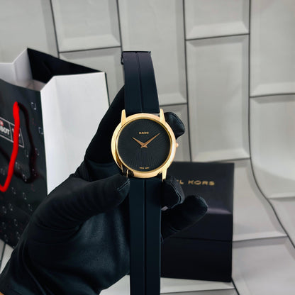 Rado True Thinline Quartz Rose Gold Men's Watch
