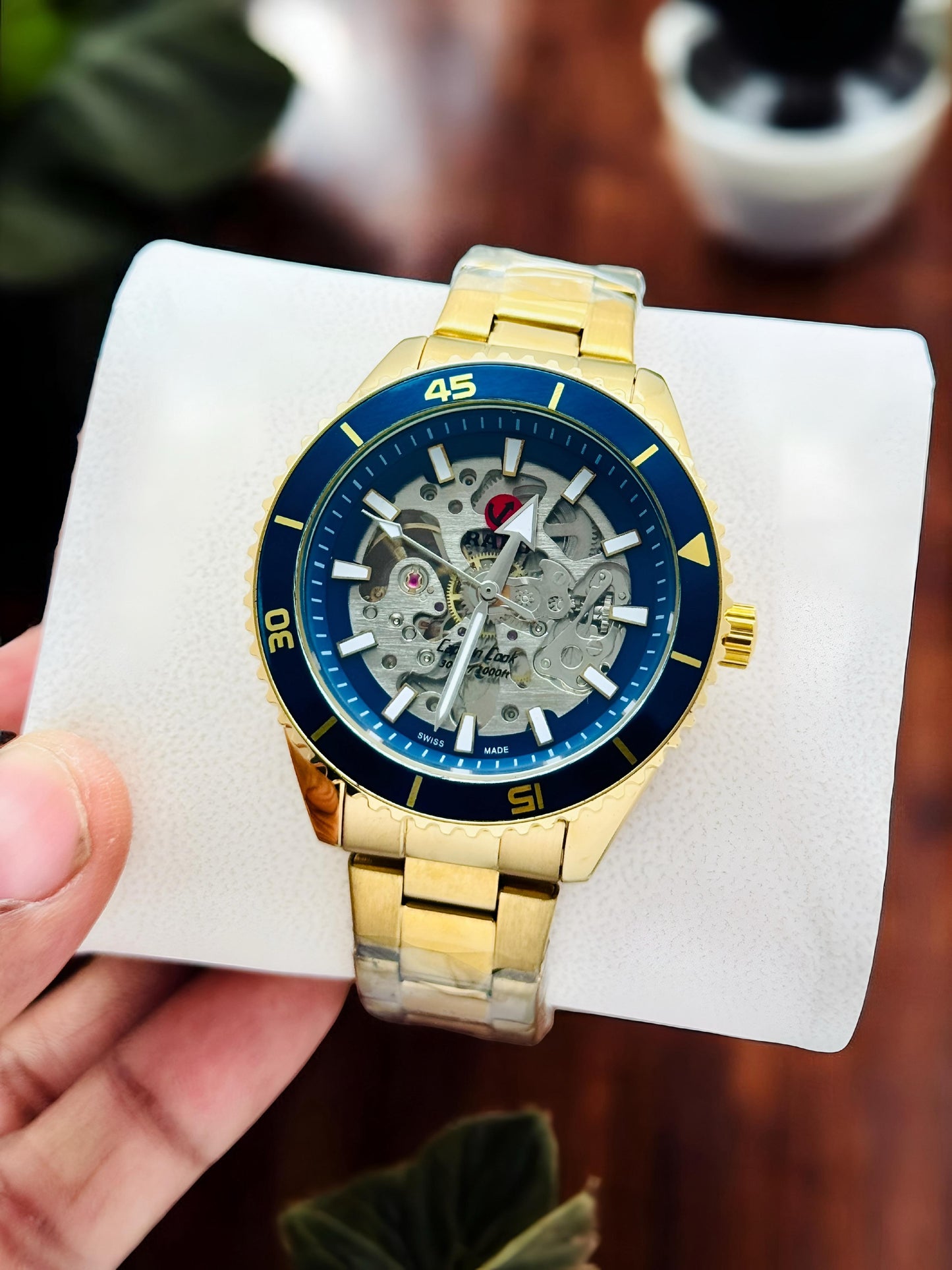 RADO Captain Cook Style Automatic Skeleton Watch