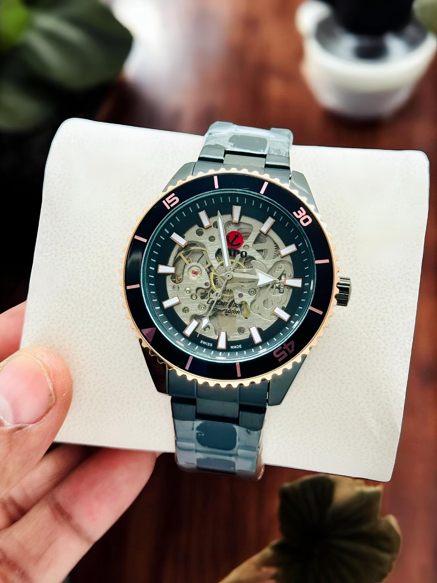 RADO Captain Cook Style Automatic Skeleton Watch