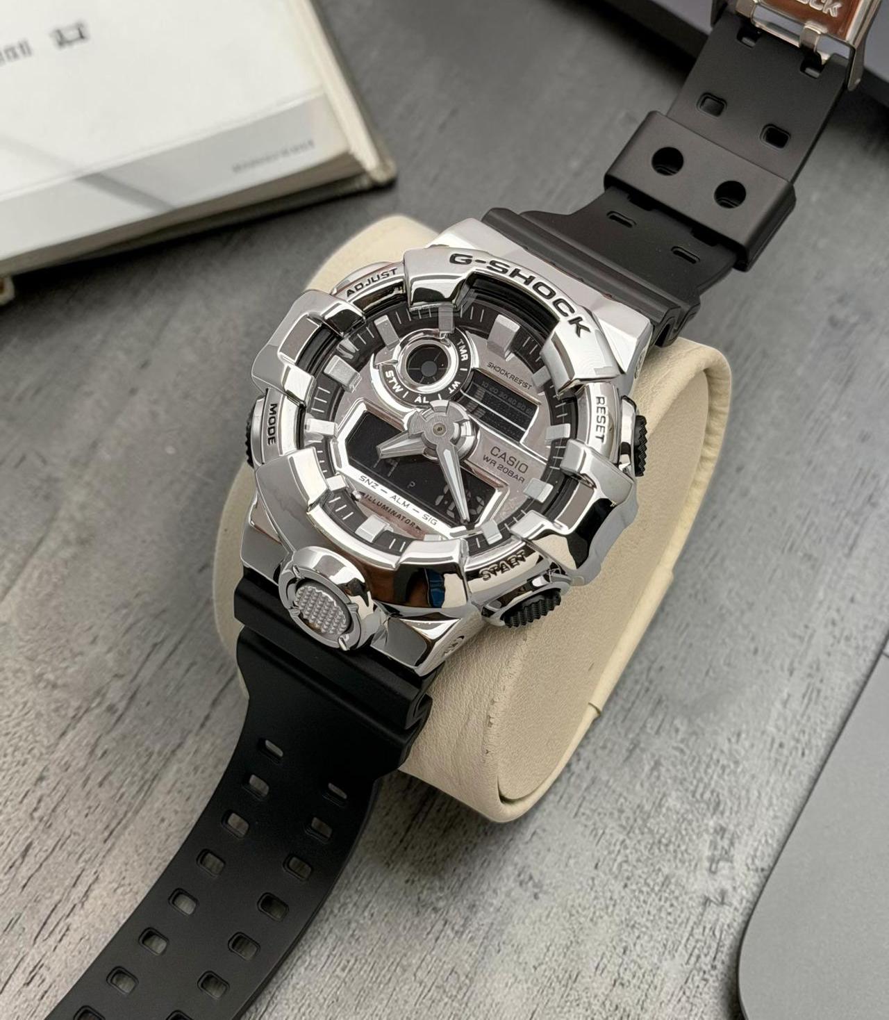 G-SHOCK GA-710 Gold Black Quartz Watch