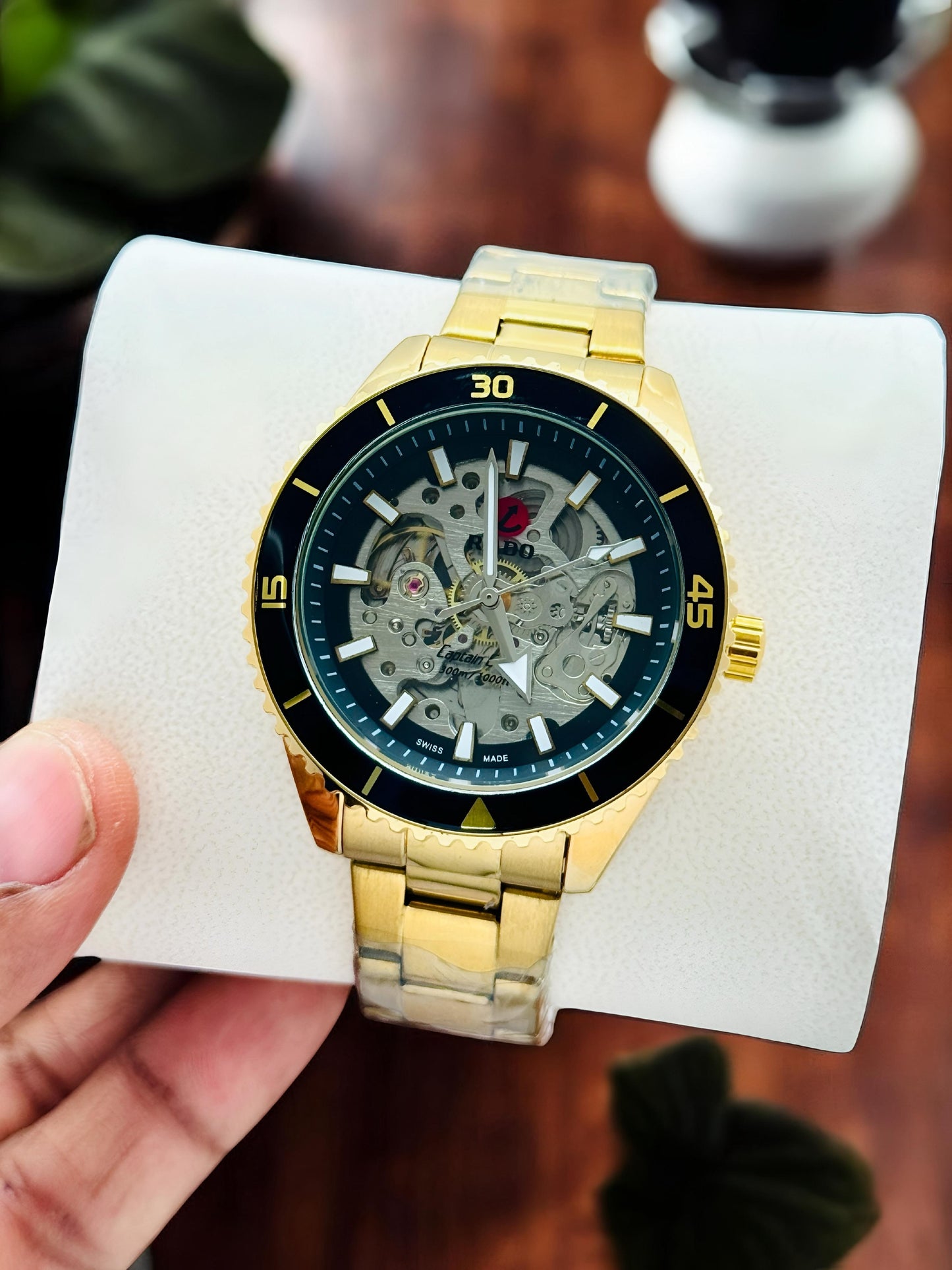 RADO Captain Cook Style Automatic Skeleton Watch
